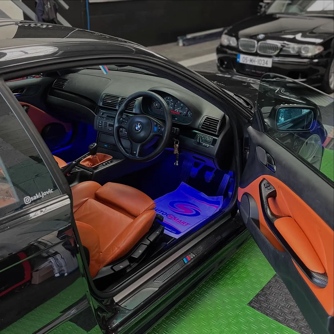 BMW E46 interior restoration detailed by Dream Car Detailing