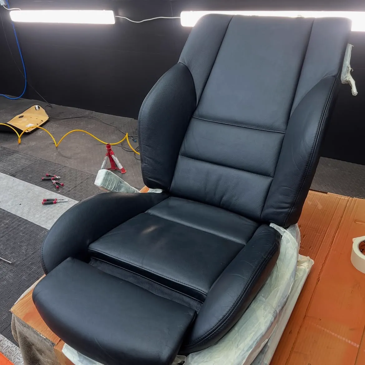 BMW E46 interior restoration detailed by Dream Car Detailing