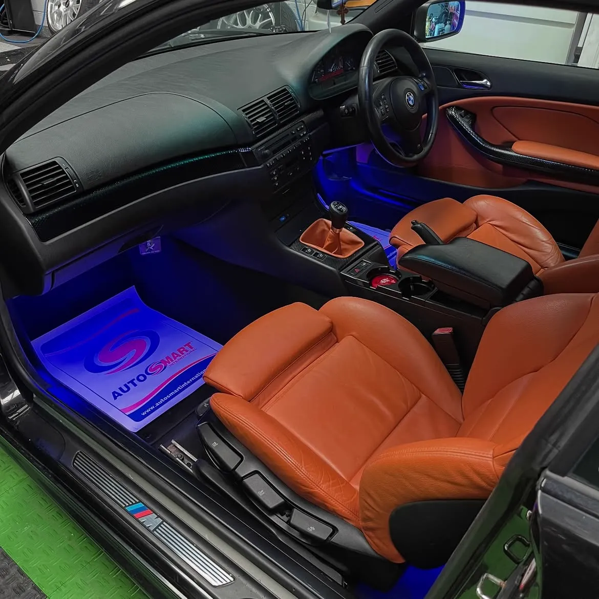 BMW E46 interior restoration detailed by Dream Car Detailing