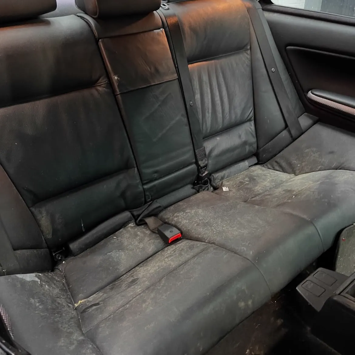 BMW E46 interior restoration detailed by Dream Car Detailing