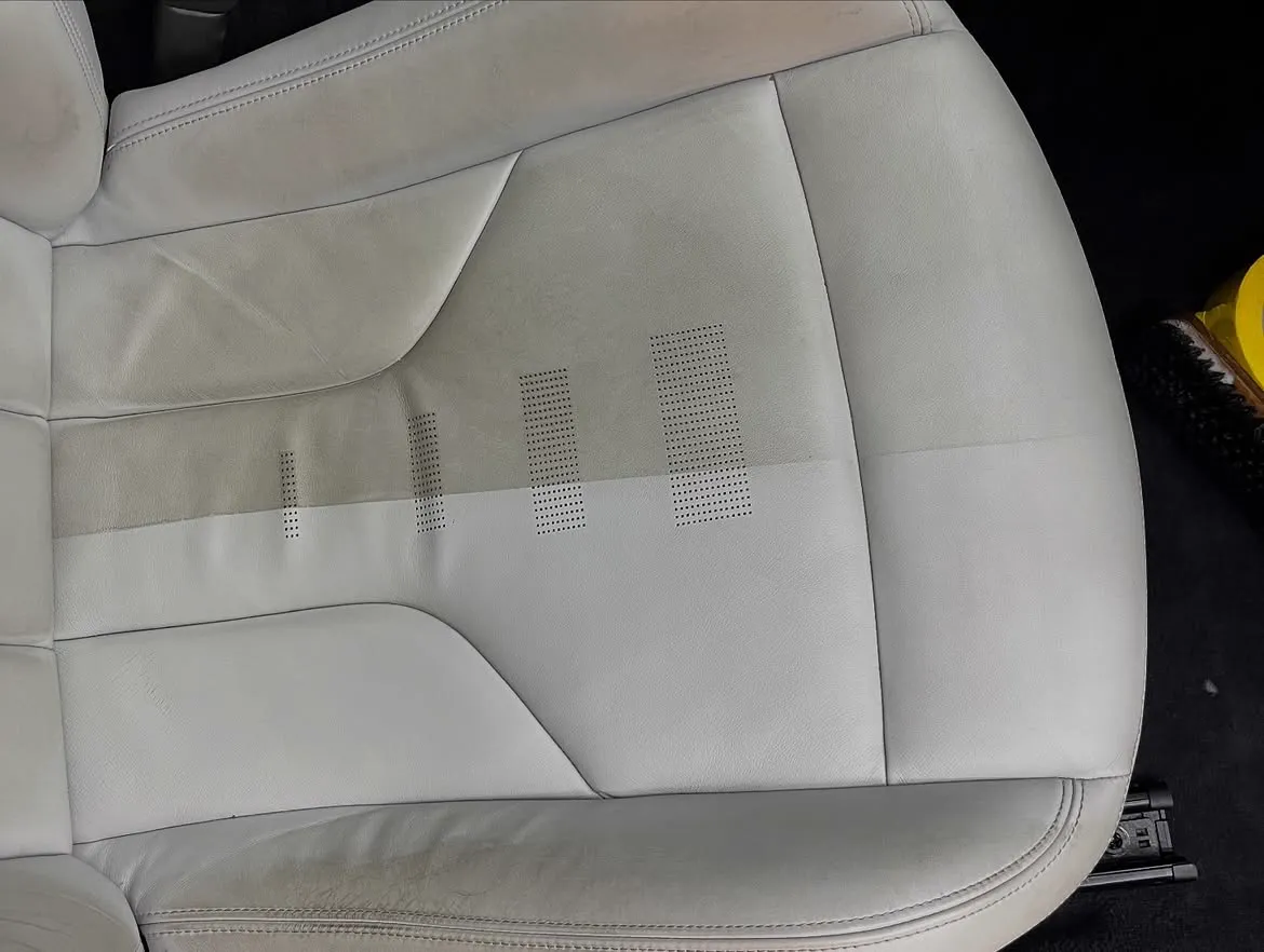 Leather respray, repair and interior detailing by Dream Car Detailing