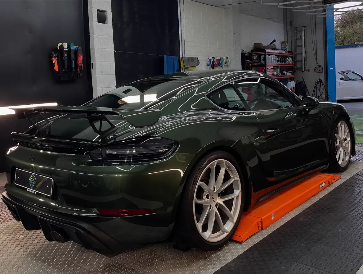 Porsche Cayman GT4 detailed by Dream Car Detailing