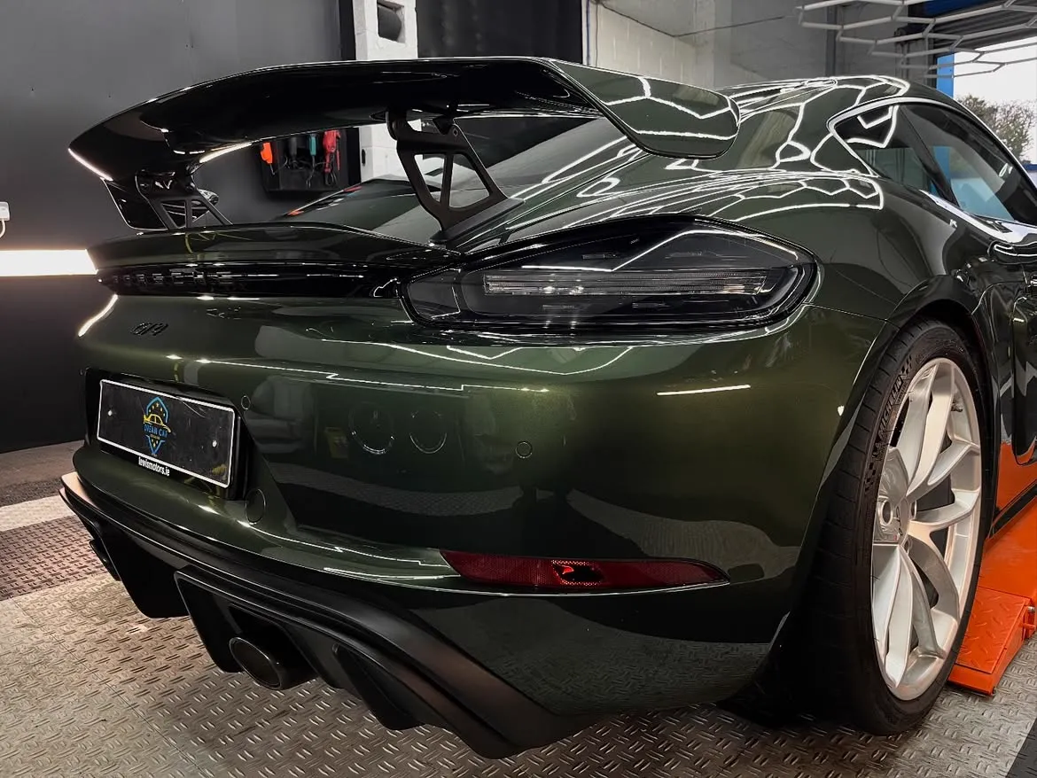 Porsche Cayman GT4 detailed by Dream Car Detailing