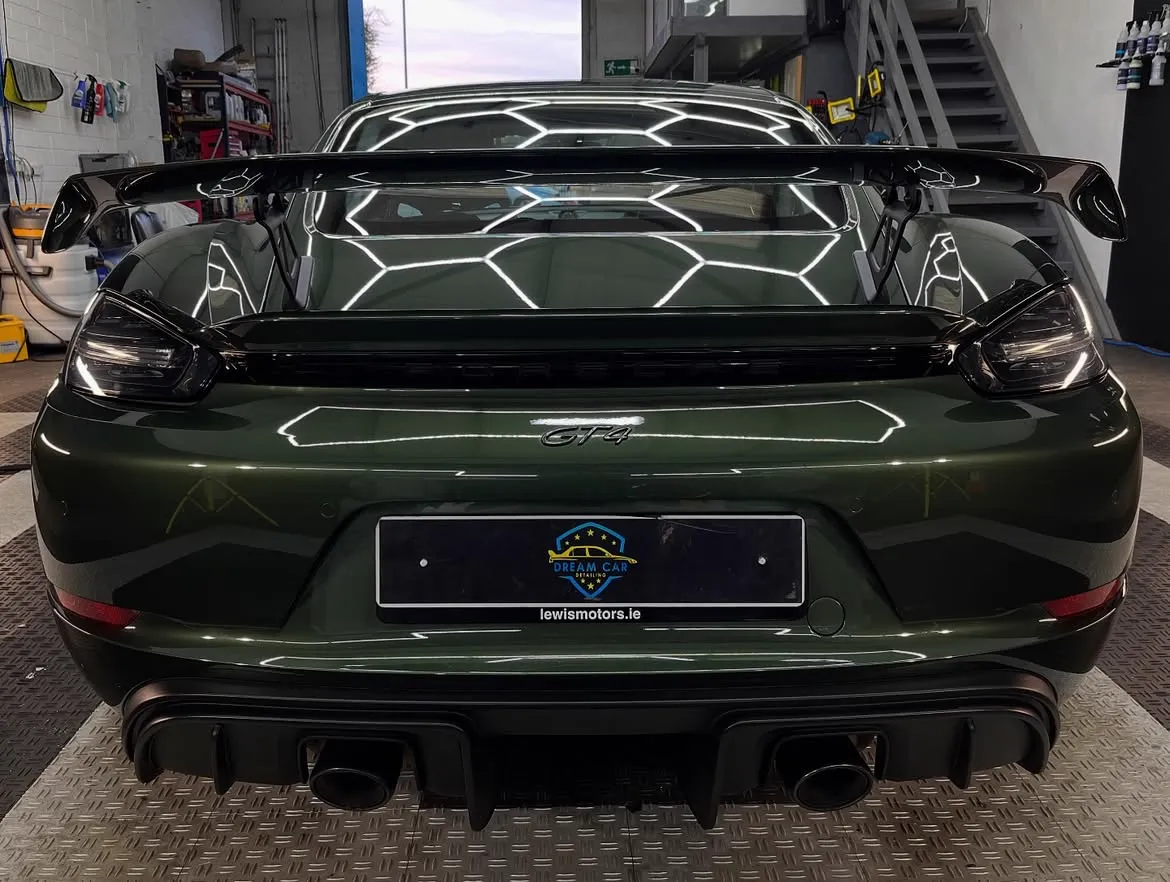 Porsche Cayman GT4 detailed by Dream Car Detailing