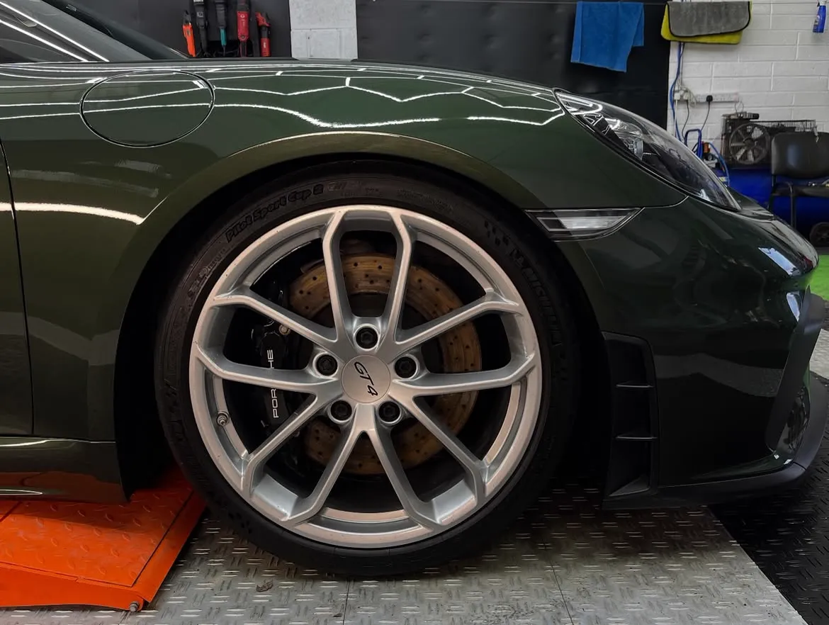Porsche Cayman GT4 detailed by Dream Car Detailing