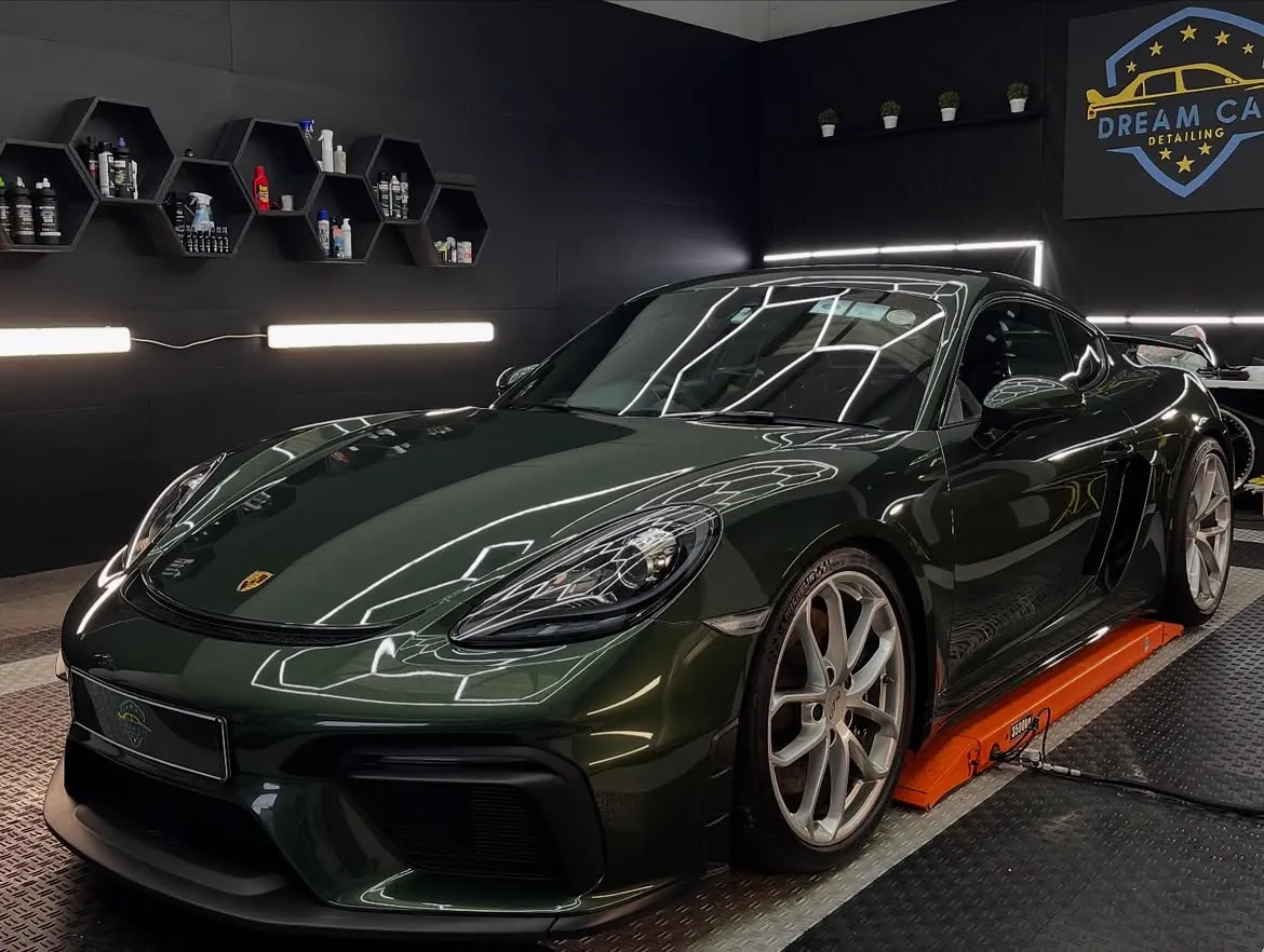 Porsche Cayman GT4 detailed by Dream Car Detailing