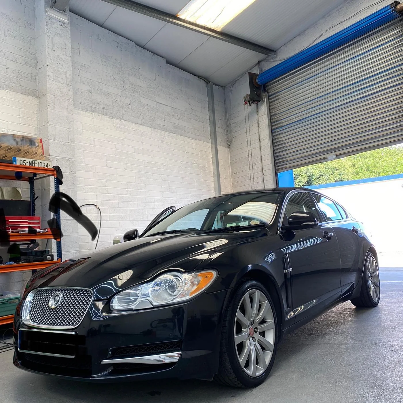 2009 Jaguar XF interior like new again at Dream Car Detailing