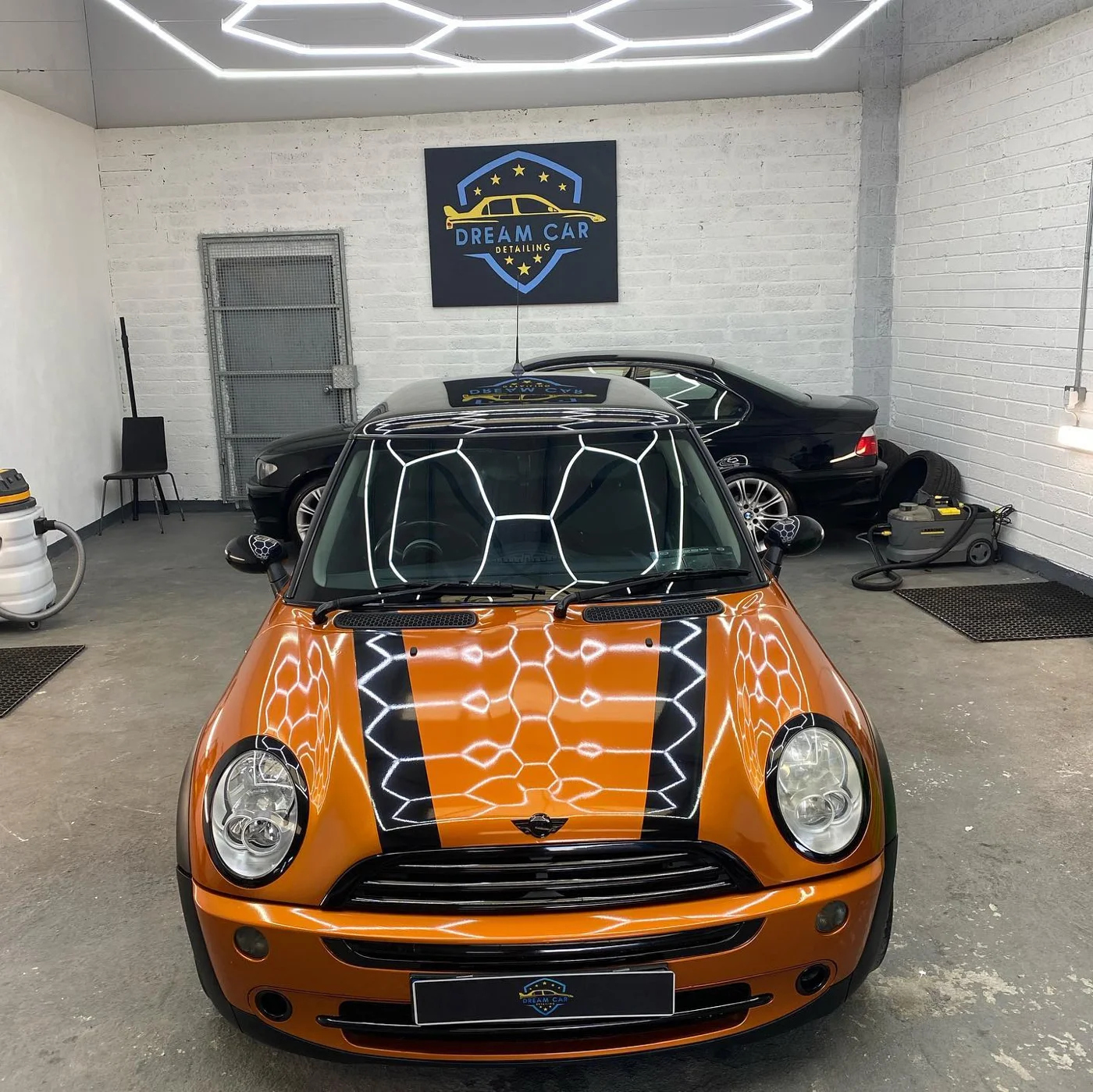 2006 Mini Cooper  In for a mini valet and front seats cleaning at Dream Car Detailing
