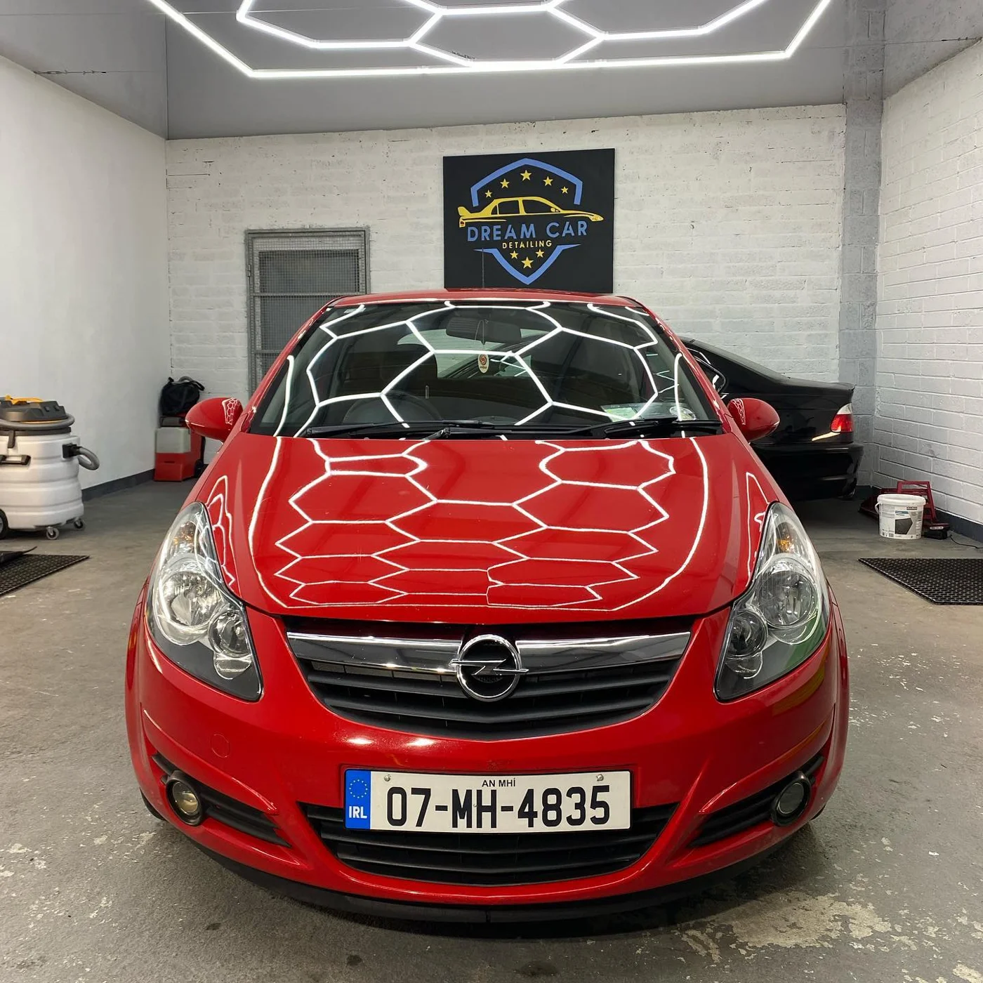 2007 Opel Corsa we had in for full valet and stage 2 paint correction. at Dream Car Detailing