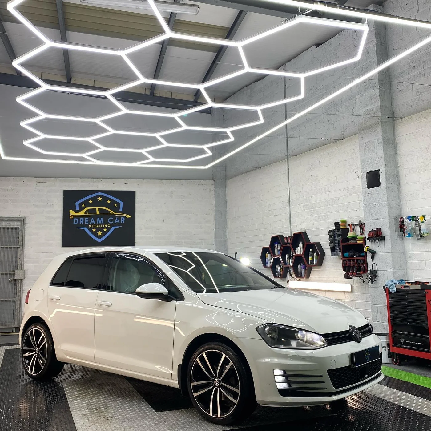 2015 Volkswagen Golf we had in for full valet. at Dream Car Detailing