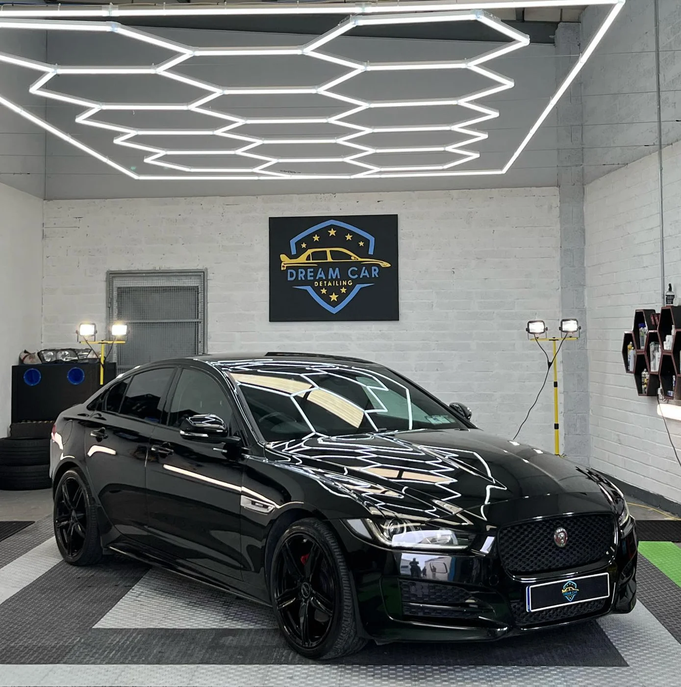 2016 Jaguar XE paint enhancement