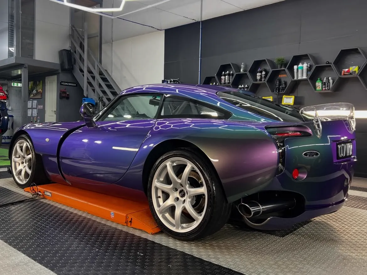 2007 TVR Sagaris detailed by Dream Car Detailing